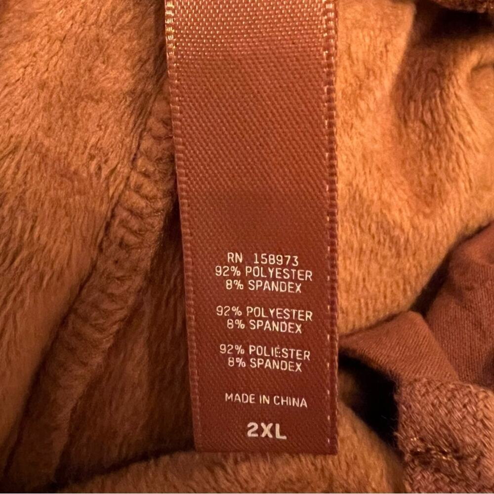 Skims Velour Joggers in Copper 2XL - Picture 6 of 8